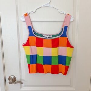 English Factory Rainbow Tank Top